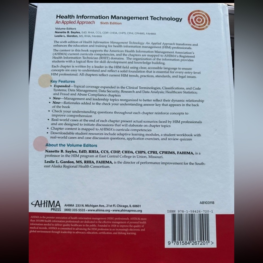 Health Information Management Technology Textbook - Picture 2 of 2